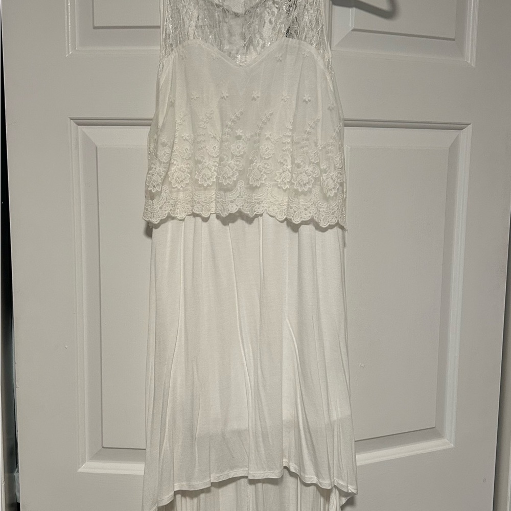 Iris White Lace Dress